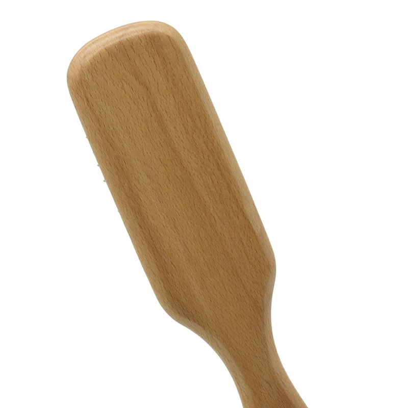 Hot Sales Professional Paddle Massage Hair Brush/Hair Brush with Wooden handle Paddle Hair Brush