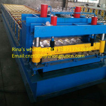 2017 new finished glazed tile roofing sheet machine