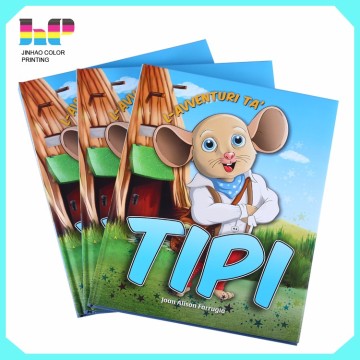 high quality coloring hardcover children story books printing service