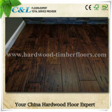 UV lacquer cutting board dark color acacia hardwood flooring