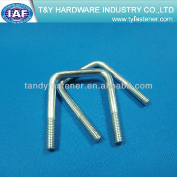 Square U Bolts Bent bolts high strength Galvanized