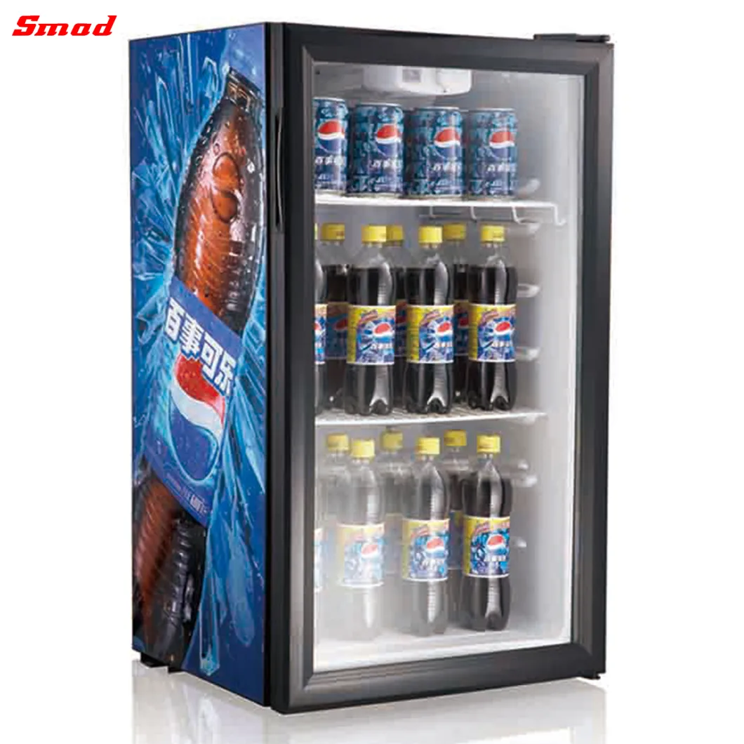 3 Doors Counter Top Beverage Fridge Beer Display Cooler Refrigerator Under Back Bar Beer Cooler