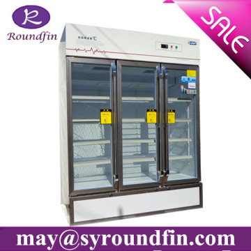 Big size refrigerator for medical portable medical refrigerator pharmacy refrigerator