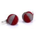 Factory Spot Two Color Mesh Cat Toy Ball