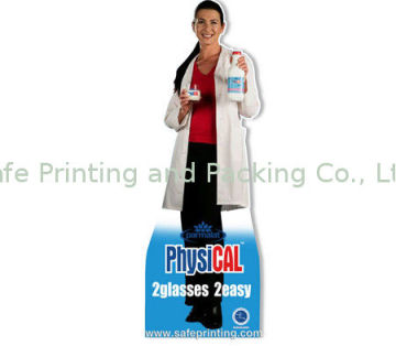 Pop Corrugated Cardboard Standee Display For Promotion