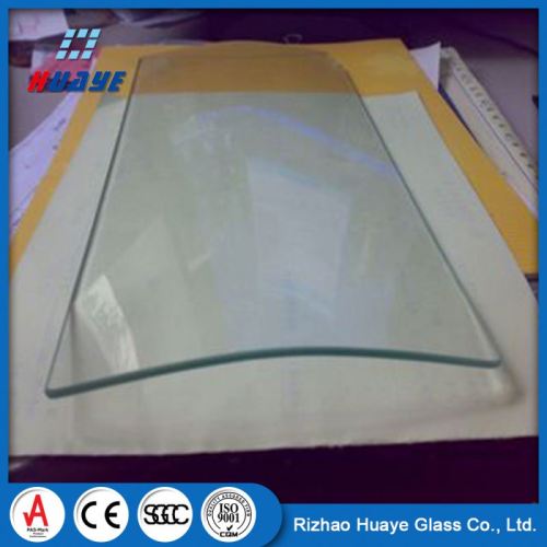 Bulletproof Clear 5mm Curved Toughened Glass Price