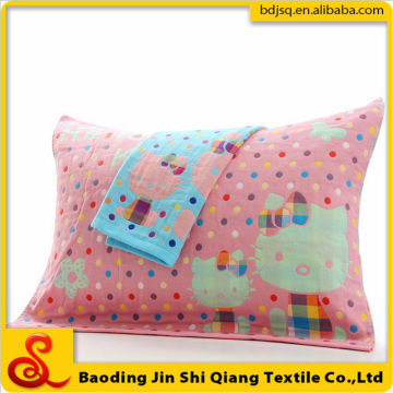 Wholesale children pillow covers, cotton pillow towel