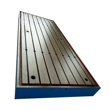 2024 Cast Iron Surface Lineation Plate with Groove Welding Fixture Table
