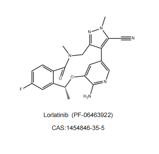 lorlatinib الوسيطة CAS لا. 1454846-35-5 Lorlatinib 99.5 ٪+