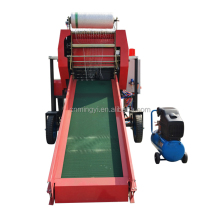 Factory Wholesale Stationary Bale Wrapper: Round Silage Baler and Straw Bale Wrapping Machine