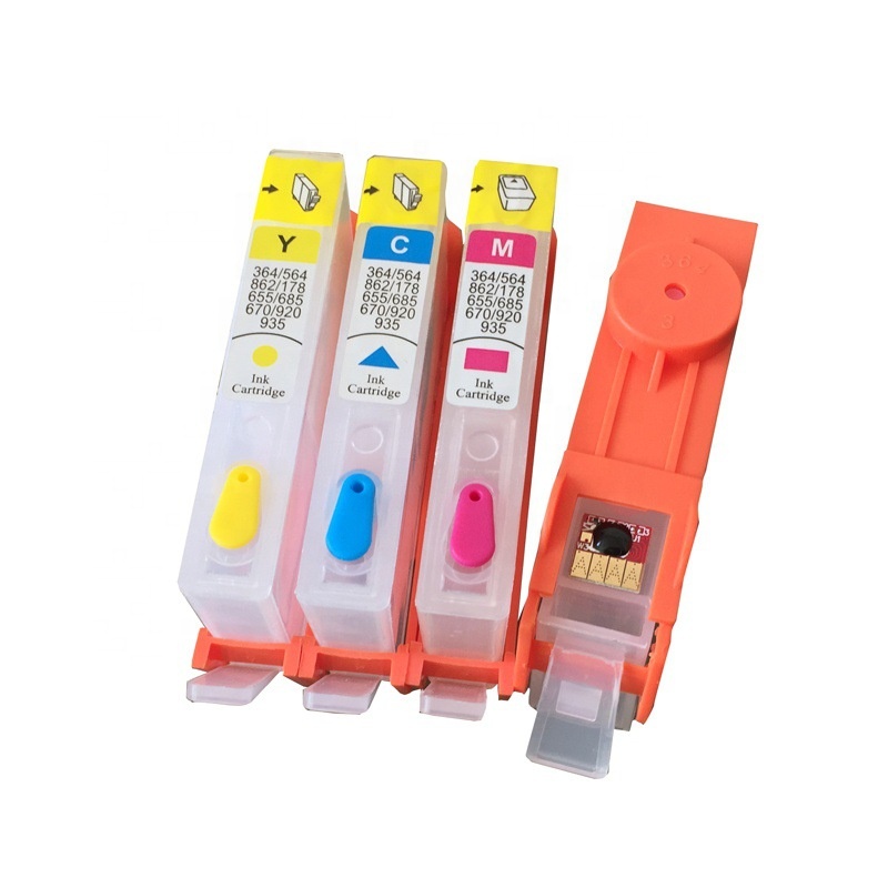 Compatible CHPA564 862 Filling ink cartridge Applicable CHPA7510 7520 6510 4610 Printer