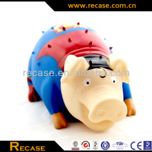 High Quality Cute Super Pig Squeeze Screaming Rubber Toy Animals