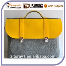 Wooden Felt Women Lady Briefcase Bag For Cheap Price