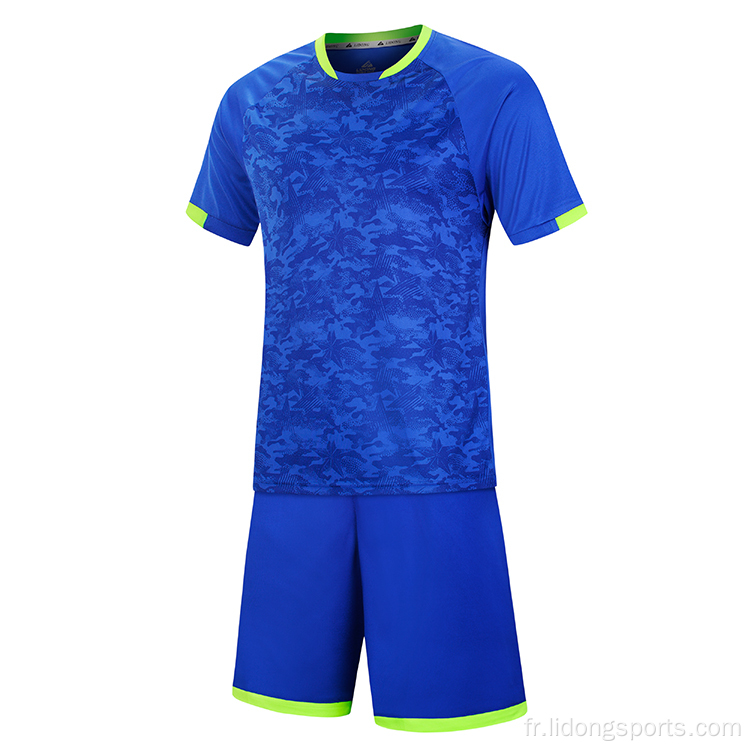 Jersey de football en gros uniforme de football sublimation