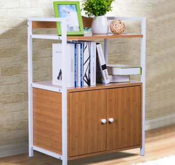 Multifunctional wooden cabinet with shelf