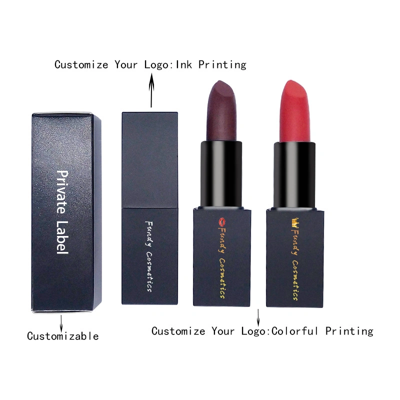 Matte Lip Stick Natural Long Wearing Moisturizing Velvet Lipstick Cosmetic