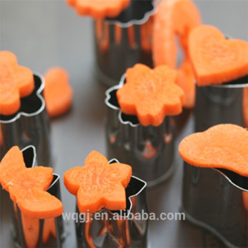 Stainless Steel Flower Shape Cake Cutter Tool Vegetable Fruit Cookie Mold Biscuit Mould