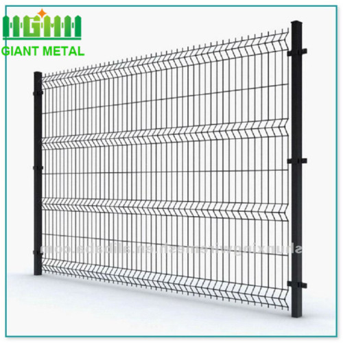 PVC Coated Welded Wire Mesh Fence Panels