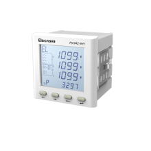 DI/DO digtial power meter LCD display with Modbus-RTU