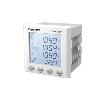 DI/DO digtial power meter LCD display with Modbus-RTU