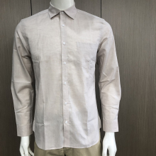 Male solid long sleeve shirt
