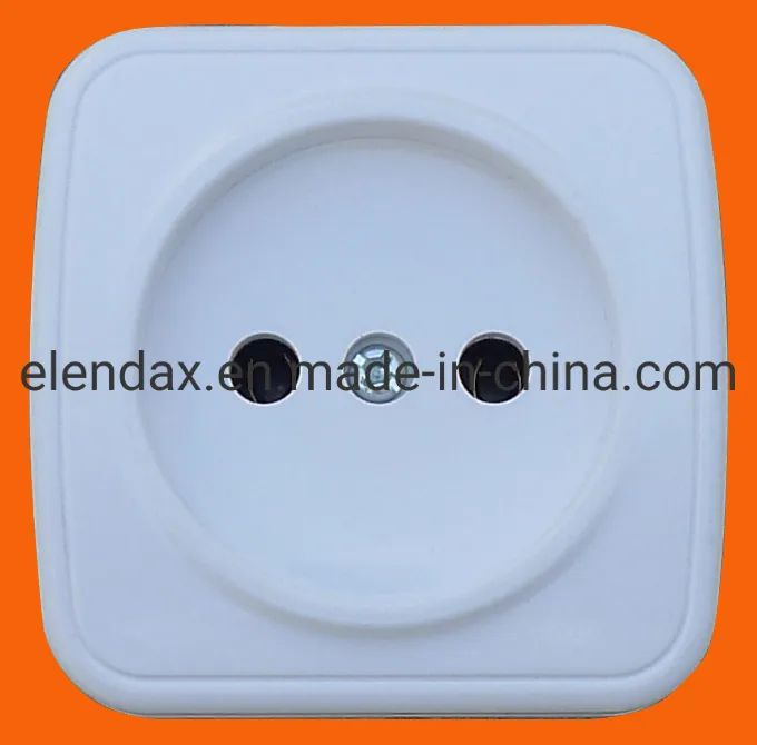 Настенная розетка Schuko немецкого стандарта (S6010)