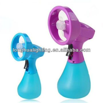 Mini water sprayer fan