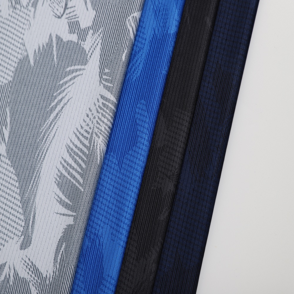 Custom Knitting Dry Fit 95% Polyester 5 %Spandex Stretch Print Mesh Fabric For Sportswear