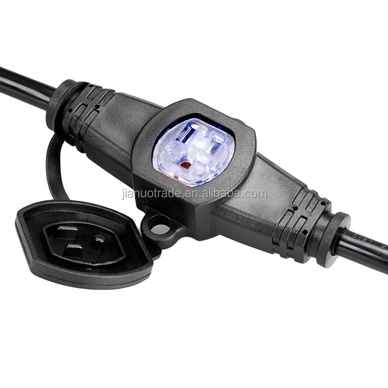 Multi Socket Light Extension Cord for Stage Backline