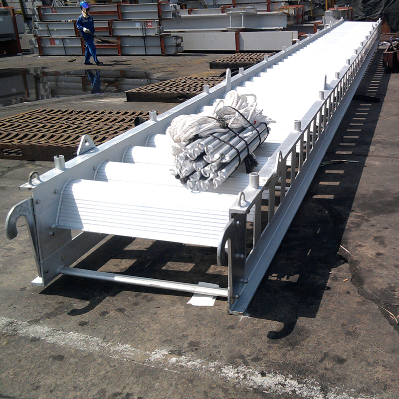 Marine Aluminum 6m A type Flat Wharf gangway