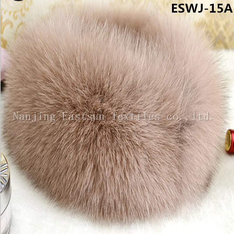 Natural Fox Scarf Eswj-02A