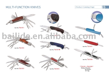 multi-function knives(knives.pocket knives)