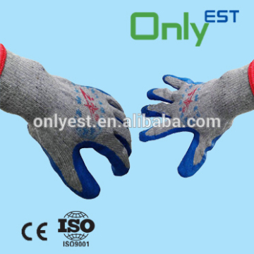 Manufacturers of steel industry oil resistant working glove latex coated glove