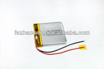 3.7v li-ion polymer battery