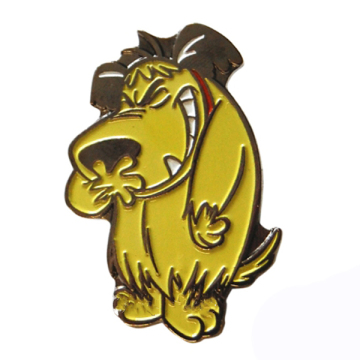 custom metal promotional dog lapel pin