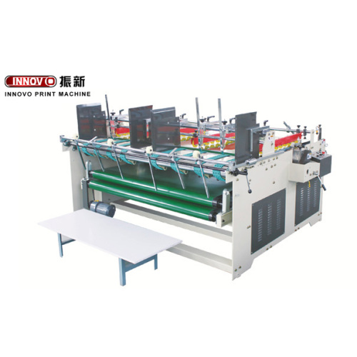 High quality box double-side gluer or presse type gluer machinery