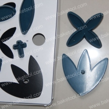 Plastic 79pcs Cake Fondant Molds Set for Cake Decoration