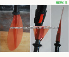 Carbon Kayak Paddle with clear paddle blade