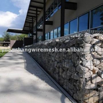 welded gabion box barrier fence