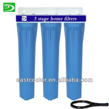 Triple steps 20 inch slim blue filters