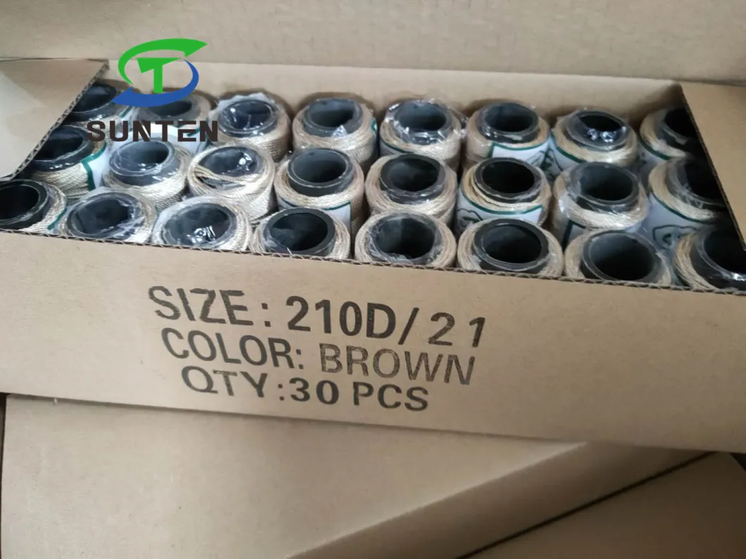 210d/6 PE/PP/Polyester/Nylon Plastic Twisted/Braided Multi-Filament Rope/Baler/Packing Line/Thread/Fishing Net Twine by Spool/Reel/Bobbin/Hank