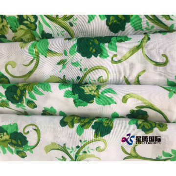 Colorful Flower Rayon Printed Fabric For Dress