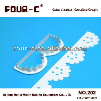 Fondant crinoline frill cutter-broderie anglaise,perfect cake decoration