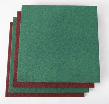 High quality playground safety rubber mat tile flooring