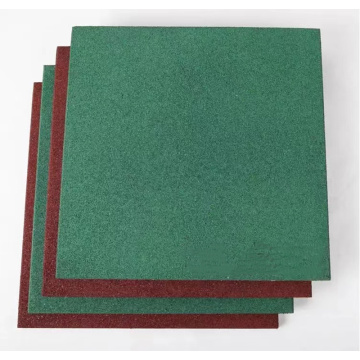 High quality playground safety rubber mat tile flooring