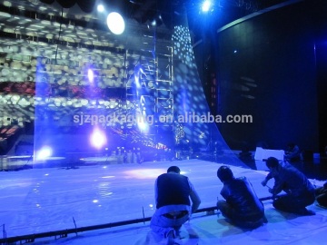 6m width 3D transparent holographic projection film for fashion show