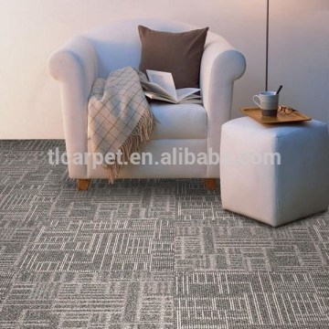 indoor carpet tile, PVC Backing Carpet Tile 001