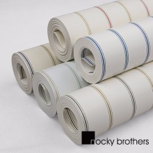 Modern Simple Color Vertical Stripes Nonwoven Wallpaper