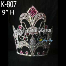 Colorful AB Stone 10 Inch Pageant Crown