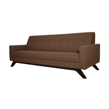 Wakil manajer Kain modern Kwok Sofa 3 kursi